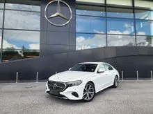 2024 Mercedes-Benz E200 2.0 Avantgarde Sedan Pre Owned Certified / Local Demo Unit / 5k Milleage