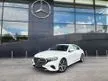 2024 Mercedes-Benz E200 2.0 Avantgarde Sedan Pre Owned Certified / Local Demo Unit / 5k Milleage