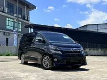2014 Toyota Vellfire 2.4 Z Golden Eyes MPV