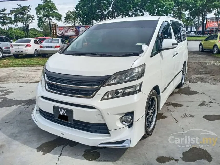 2012 Toyota Vellfire Z Platinum MPV