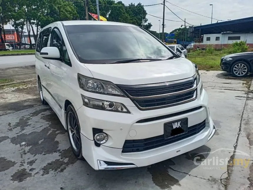 2012 Toyota Vellfire Z Platinum MPV