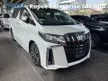 Recon 2021 Toyota Alphard 2.5 G S C Package MPV Sunroof Dim BSM System