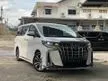 Recon 2021 Toyota Alphard 2.5 SC 29k Mileage Modellista Bodykit