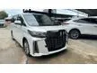 Recon 2021 Toyota Alphard 2.5S TYPE GOLD SUNROOF AND MOONROOF DIM BSM ROOF MONITOR POWER BOOT UNREGISTER FREE WARRANTY