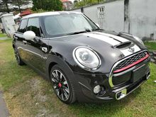 5 YEARS WARRANTY 2015 MINI 5 Door 2.0 Cooper S UNREG