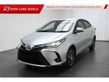 2021 Toyota Vios 1.5 J Sedan (1-OWNER) (FULL-SERVICE RECORD) (U/WARRNTY TOYOTA 2026)