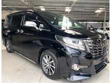 2016 Toyota Alphard 2.5 SA TYPE BLACK EDITION - SUNROOF - BIG RADIO - ALL ORIGINAL - FULL SPEC - YEAR END PROMO