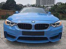 3 YEARS WARRANTY 2015 BMW M4 M-SPORT 3.0CC TURBO UNREGISTERED # Max 012-201 6830