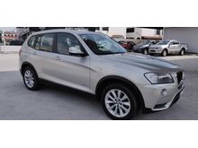 2012 BMW X3 2.0 xDrive20d SUV (Diesel) - 8 SPEED (A) 4 Door
