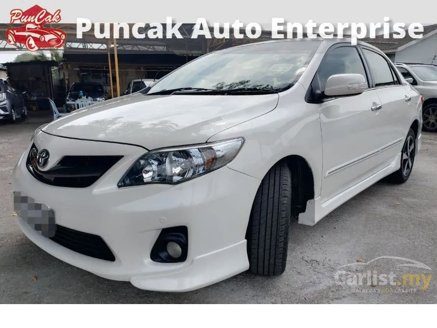2012 Toyota Corolla Altis V Sedan
