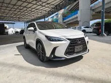 2023 Lexus NX 250 2.5 Luxury SUV # PANROOF # 360 CAM # BROWN LEATHER # HUD # DIM # BSM #