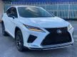 Recon BLACK INTERIOR PANORAMIC ROOF 360 CAMERA APPLE CAR PLAY ANDROID AUTO 2020 Lexus RX300 2.0 F Sport FULLY LOADED