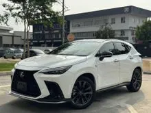 2022 Lexus NX 350 2.4 F Sport Grade 5/B, Panoramic Roof, Red Interior, 540 Camera, 2.4 Turbo, AWD Full Time 4WD, BSM, HUD, F-Sport NX350 NX250 NX 250
