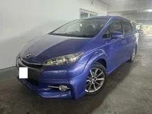 2014 Toyota Wish 2.0 Z (A) New Facelift 7 Seater Push Start Keyless Entry Rear Disc Brakes Orange Black Interior Ori 17 Sport Rims Full Specs