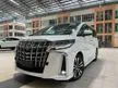 Recon 2020 Toyota Alphard 2.5 G S C Package MPV SUNROOF MOONROOF UNREGISTER