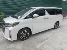 2019 Toyota Alphard 2.5 G S C /SC sunroof 16kkm grade 5