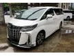 Recon 2020 Toyota Alphard 2.5 SC (LOW MILEAGE) JBL FULLY LOADED MODELISTA OFFER UNIT GOOD CONDITION LIMITED UNIT OFFER FREEBIES WORTH RM2388