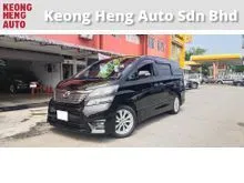2010 Toyota Vellfire 2.4 Z Platinum MPV (A) REG JULY 2013, CAREFUL OWNER, L/MIL - 135K KM, 2 P/DOOR, P/BOOT, FREE 1 YEAR CAR WARRANTY, 18 S/RIMS