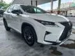 Recon 2018 Lexus RX300 2.0 F Sport Fully Loaded Black Interior With SUNROOF / 360 / HUD / Power Boot / Blind Spot - Cars for sale