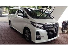 2015 Toyota Alphard 2.5 SC Package Alpine System Sunroof Pilot Seats