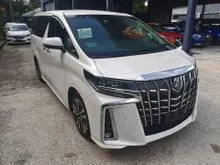 2019 Toyota Alphard 2.5 SC 4.5 GRADE 19k Mileage,Roof Monitor,Pre Crash,Lane Assists,Pilot Seat,Power Boot