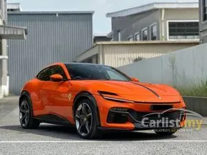 2025 Ferrari Purosangue 6.5 SUV Special Colour 4 Layer Orange from the Fabled Atelier, Over 160K in Options, Full Interior and Exterior Carbon Fibre