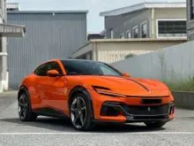 2025 Ferrari Purosangue 6.5 SUV Special Colour 4 Layer Orange from the Fabled Atelier, Over 160K in Options, Full Interior and Exterior Carbon Fibre