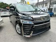 2021 Toyota Vellfire 2.5 MPV / 8 SEATERS / INCLUDE TAX AND SST