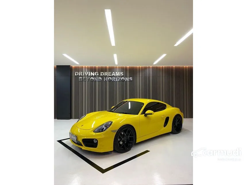 Jual Mobil Porsche Cayman 2014 2.7 di DKI Jakarta Automatic Coupe Kuning Rp 1.395.000.000