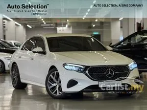 2025 Mercedes-Benz E200 2.0 Avantgarde Sedan