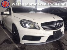 2014 Mercedes-Benz A45 AMG 2.0 4MATIC UNREG,NO HIDDEN CHARGE,TRUE YEAR MADE CAN PROVE,JPN,REVERSE CAM,PADDLE SHIFT,ORI AMG KIT N RIM,MEMORY SEAT,LED L
