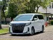 Used 2015 /2018 offer Toyota Alphard 2.5 G S C Package MPV