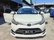 Used 2014 Toyota Vios 1.5 (A) One Lady Owner, Crystal White, Full TRD Body Kit - Cars for sale