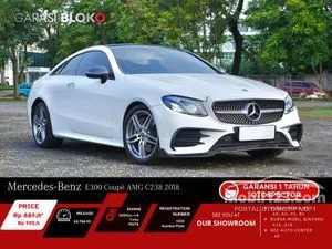 2018 Mercedes-Benz E300 2.0 AMG Line Coupe