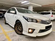 2014 Toyota Corolla Altis 2.0 G Sedan ON THE ROAD 3 YEAR WARRANTY