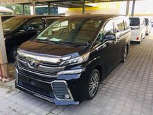 2015 Toyota Vellfire 2.5 Z G Edition MPV