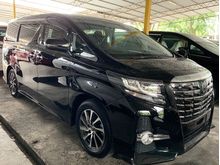 2017 Toyota Alphard 2.5 S 8 SEATER - ALPINE - P.CRASH - ORI 26K KM - 5 YEARS WARRANTY