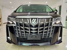 2018 Toyota Alphard 2.5 SC 2PDR PBT RADAR SPARE TYRE 5 YEARS WARRANTY