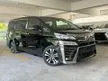 Recon BEST DEAL 2018 Toyota Vellfire 2.5 ZG 2 LED TURNING LIGHT SPECIAL YEAR END OFFER UNREG
