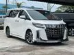 Recon 2021 Toyota Alphard 2.5 G S C Package MPV RAYA PROMO FREE SAFETY PACKAGE WORTH RM8098