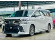 Used 2017 Toyota Vellfire 2.5 ZG (A) Full Spec Carking