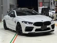2022 BMW M8 4.4 Competition Coupe - Harman Kardon / Carbon Roof / HUD / 360 Camera