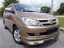 2005 Toyota Innova 2.0 E Leather Seat, Bodykit, Non-accident, MEGA SALES