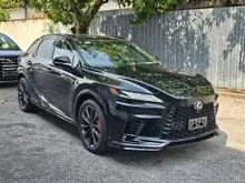 OFFER UNREG 2024 Lexus RX 350 2.4 F Sport Handling SUV BLACK/PANAROMIC ROOF/WIRELESS CHARGING/2nd ROW ELECTRIC SEAT/HUD/DIM/BSM/FREE 6 YEAR WARRANTY
