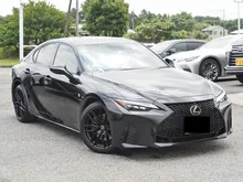 Recon Offer Stock 2023 Lexus IS 350 3.5 F Sport Mode Black III Sedan Black Grade 6A Good Condition Black Samurai