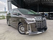 OFFER 2018 Toyota Alphard 2.5 SC BROWN COLOR ORI MODELLISTA BODYKIT OFFER UNREG