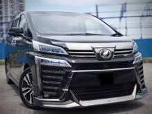 2018 Toyota Vellfire 2.5 ZG Edition (A) Local Spec CBU Unit