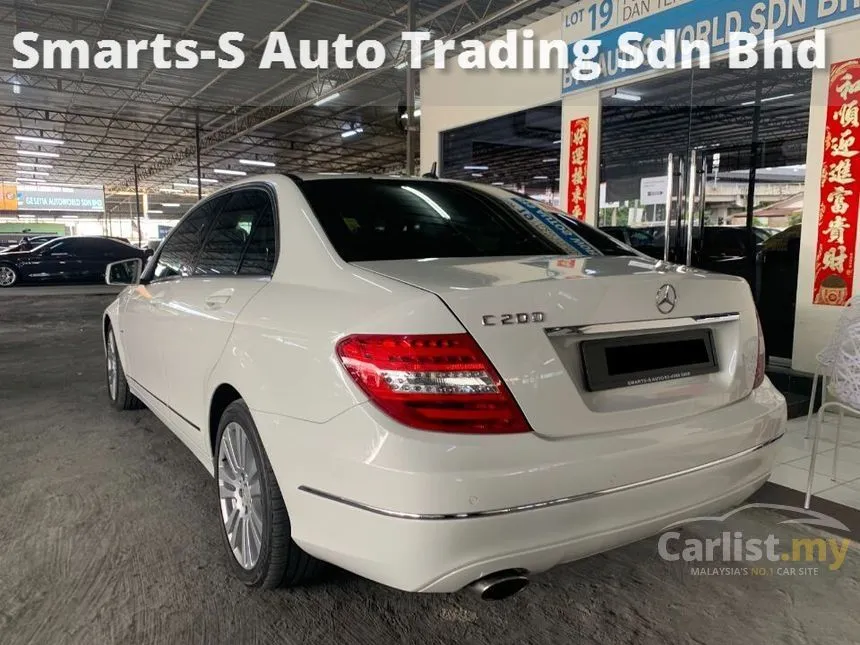 2012 Mercedes-Benz C200 CGI Avantgarde Sedan