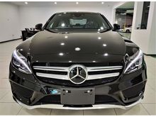 2016 Mercedes-Benz C180 1.6 AMG RADAR P-ST L-PKG RCA ORI-M JAPAN