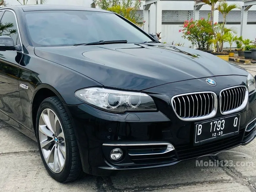 Jual Mobil BMW 520i 2015 Luxury 2.0 di DKI Jakarta Automatic Sedan Hitam Rp 445.000.000